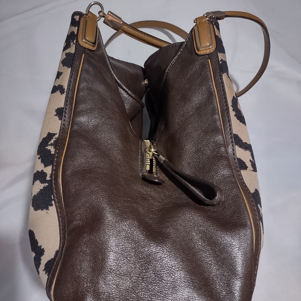 Leopard print coach hand bag - Picture 6 of 6